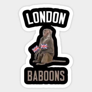 London Baboons Sticker